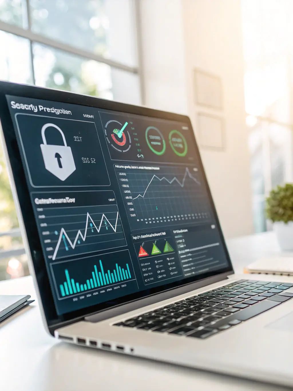 A secure digital interface displaying financial transactions and data, emphasizing the security and reliability of System.abogado's services.